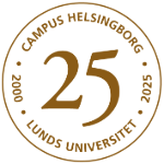 Logo Campus Helsingborg 25 år. Bild. 